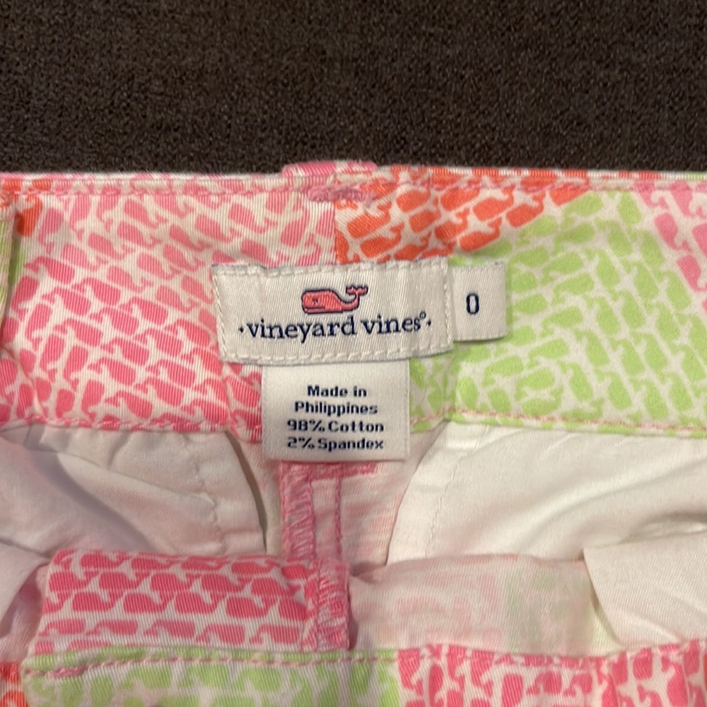 Vineyard Vines girls shorts size 0 - Picture 2 of 4